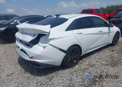 2022 Hyundai Elantra Sel из США, поврежденный, VIN 5NPLM4AG9NH066707